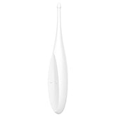 SATISFYER - TWIRLING VIBRATOR FUN TIP WHITE